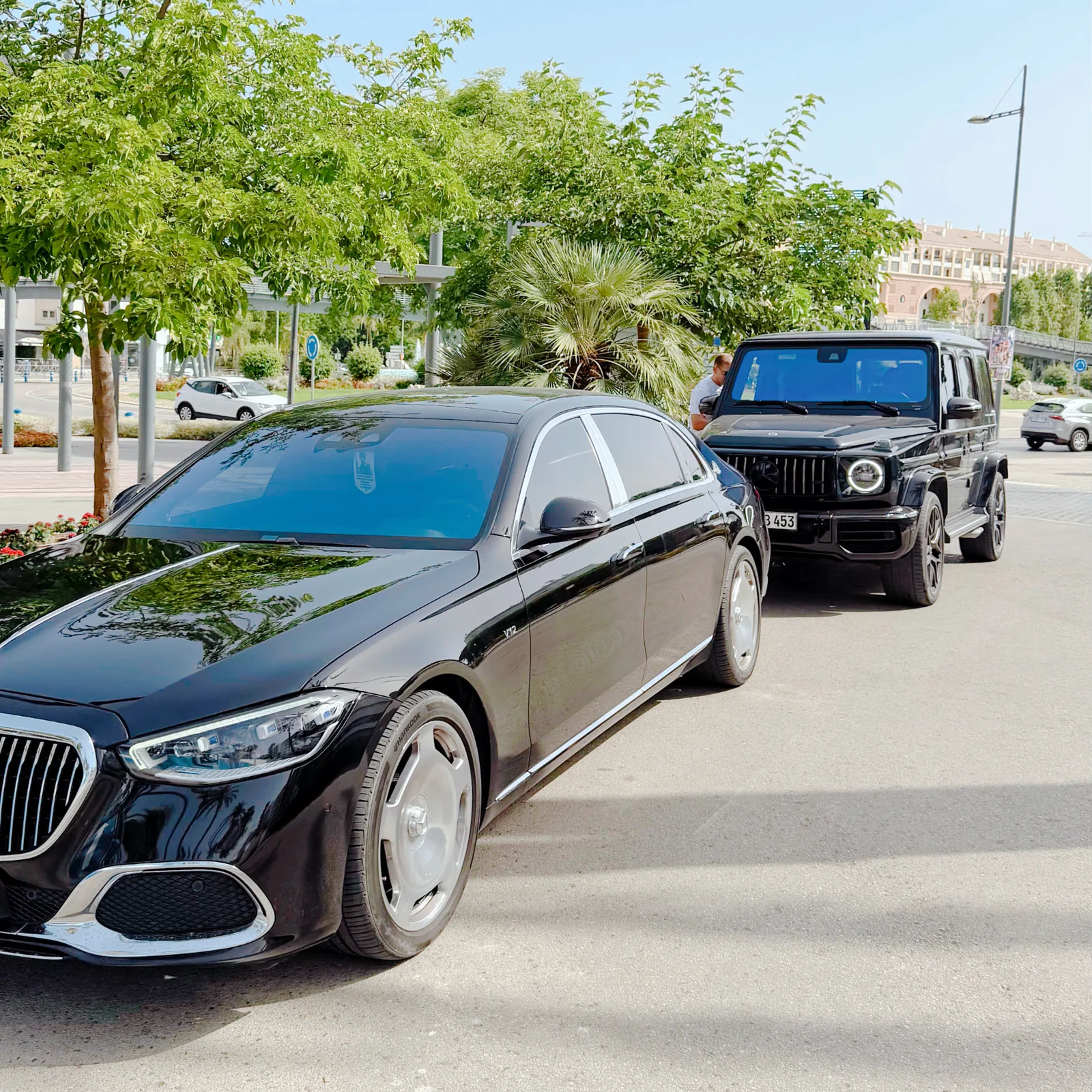 Mercedes-Maybach arrival from the CAVALMA fleet